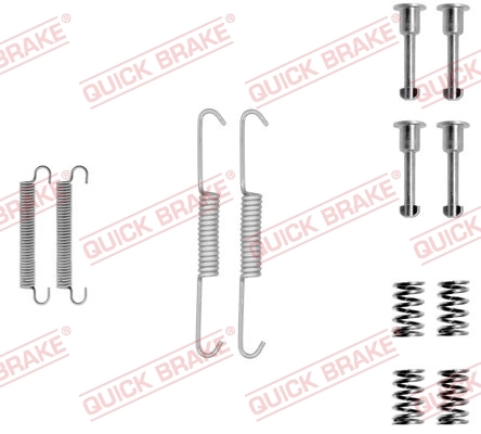 Accessory Kit, parking brake shoes
